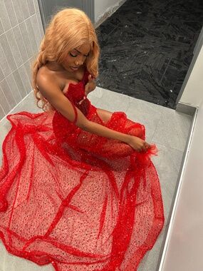 Nigerian Custom made prom dress
